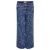 KIDS ONLY GIRL high waist wide leg jeans medium blue denim