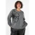 Zizzi Plus Size gebreide trui met borduursels en wol – grijs