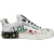 Dolce & Gabbana Geprinte Portofino Sneakers in Witte Lederen