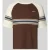 Pegador Gebreid shirt met labelstitching en ronde hals
