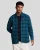 Mannen Tonale Ruit Flannel Overhemd in Marineblauw