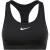 NIKE Sport bh ‘SWOOSH’  zwart / wit