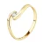 Diamond Solitaire 0080 Cts Geel Goud 18 Karaat