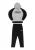 LONSDALE Joggingpak ‘Holburn’  grijs / zwart