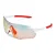 YEAZ Sportzonnebril ‘Sunelation’  rood / wit