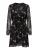 ONLY Jurk ‘ONLEliza’  chamois / groen / bourgogne / zwart