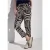 Street One Dames Broek met patroon in Zwart