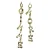 Bonnie Studios gold plated oorbellen Gimme More
