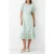 French Connection Broderie Tiered Dress L Mint