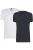 Alan Red T-Shirt V-hals Dubbel pak wit/grijs, Effen
