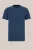 WE Fashion – Heren slim fit T-shirt – Slim Fit – Indigo – Katoen –