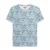 Lambretta Heren SS25 Paisley T-shirt (Grijs/Navy)