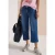3/4 Wide Legs jeans in Loose Fit