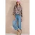 Tuniek met 3/4-mouwen en print