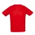 SOLS Heren Sportief T-Shirt met korte mouwen Performance (Rood)
