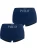 Polo Ralph Lauren Korte pyjama ‘ Ribbed Seamless ‘  navy