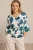 Studio Anneloes Madison Flower Top 13740 T-shirt Korte Mouw 7372 Electric Blue/grass Green
