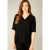 Base Level Shirtblouse met v-hals
