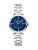 DKNY Analoog horloge ‘Urban’  blauw / zilver