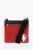 Nylon Sacoche met afneembare bandjes in zwart, rood