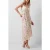 French Connection Donna Irwen Hammered Dress Red