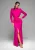 Ombre Avondjurk  fuchsia