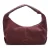 Chabo Bags suede schoudertas Big Sister donkerrood