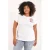 Paprika T-shirt met backprint wit