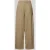 Ichi Wide leg broek met steekzakken model ‘LINNO’