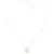 Orphelia ‘Elaine’ Dames 925 Sterling Zilveren Ketting met Hanger – Roze ZH-7084/1