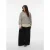 VERO MODA CURVE gestreepte trui ecru gebreid