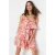 Dames mini-jurkjes met bloemenprint en spaghettibandjes, geschikt voor avondjes uit of dagelijks gebruik, normale pasvorm.
