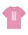 Watapparel Shirt ‘Bitte Halten Sie Ihre Bappm’  rosa / wit