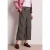 Street One Dames Wide Legs broek in casual pasvorm met strepen in Bruin