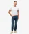 Organic Cotton Vintage Slim Jeans Blauw