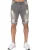 Heren Ripped Skinny Shorts