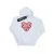 Disney Meisjes Mickey Mouse Hart Silhouet Hoodie (Wit)