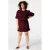 MS Mode skort Plus Size – donkerrood