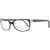 Porsche Design rechthoekig zwart op kristal damesglazen frames