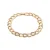 Luxenter Armband met 18-karaats geelgouden afwerking en schitterende zirkonia – Uryo