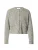 EDITED Gebreid vest ‘Ida’  zwart / wit