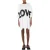 Moschino Love Cotton Interlock Dress White