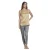 Satin T-shirt voor dames Admas