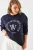 Ronde Hals Katoenen Sweatshirt met Motto Print