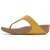 FitFlop Lulu lederen teenslipper microwobbleboard-zool technologie