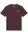 Watapparel Shirt ‘Go Green’  donkerrood / wit