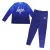 Jongens Ombre Lange Mouw Pyjama Set Blauw Kinder Nachtkleding