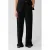 Shoeby wide leg high waist broek zwart