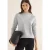 Cecil Dames Shirt met glitter tekst in Grijs