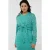 EsQualo Bolero Fancy Open Knit Lurex Lagoon